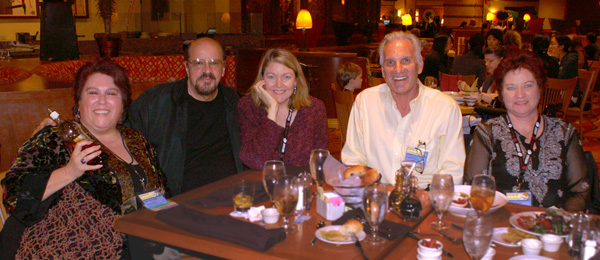 Loscon Dinner with Tony & Lillian Todaro, Diana Glyer, Steve Fisch and Denise Dumars